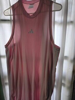 Adidas Pink Racer Back Dress